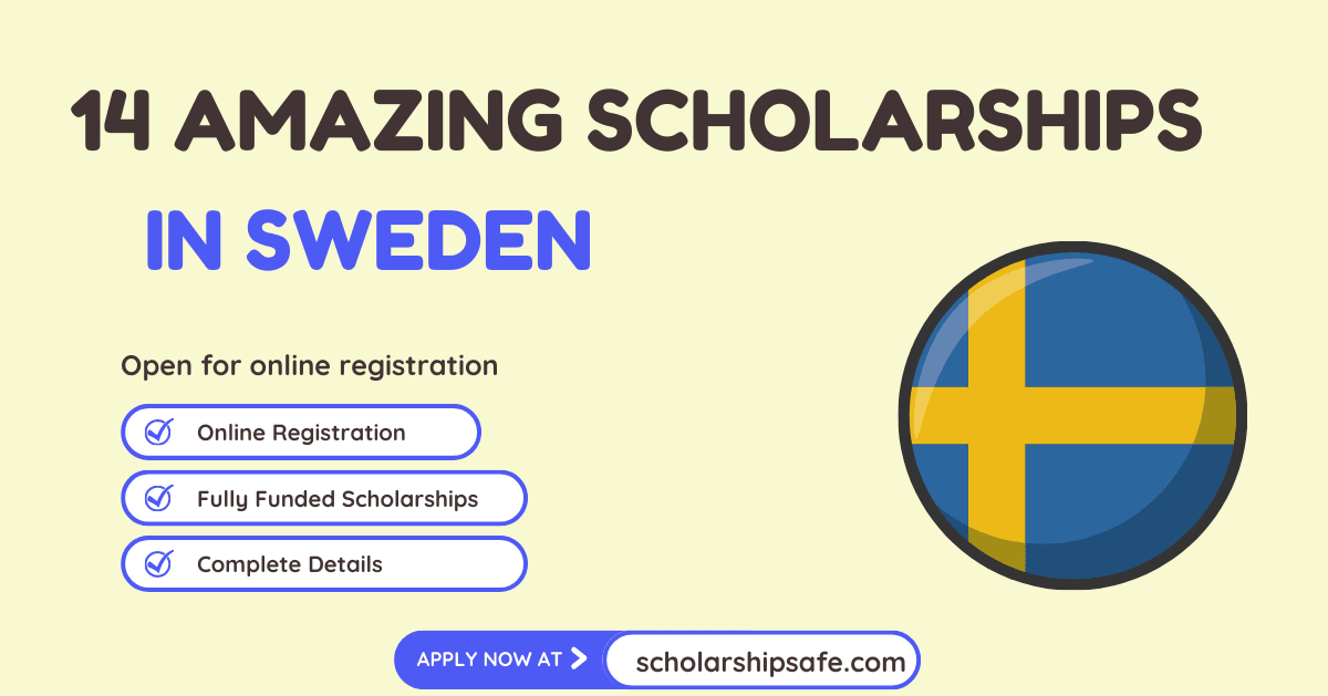 14 Amazing Scholarships in Sweden