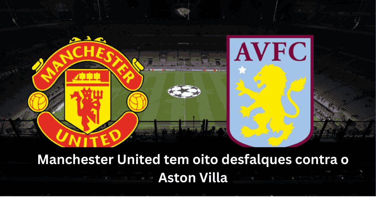 Manchester United tem oito desfalques