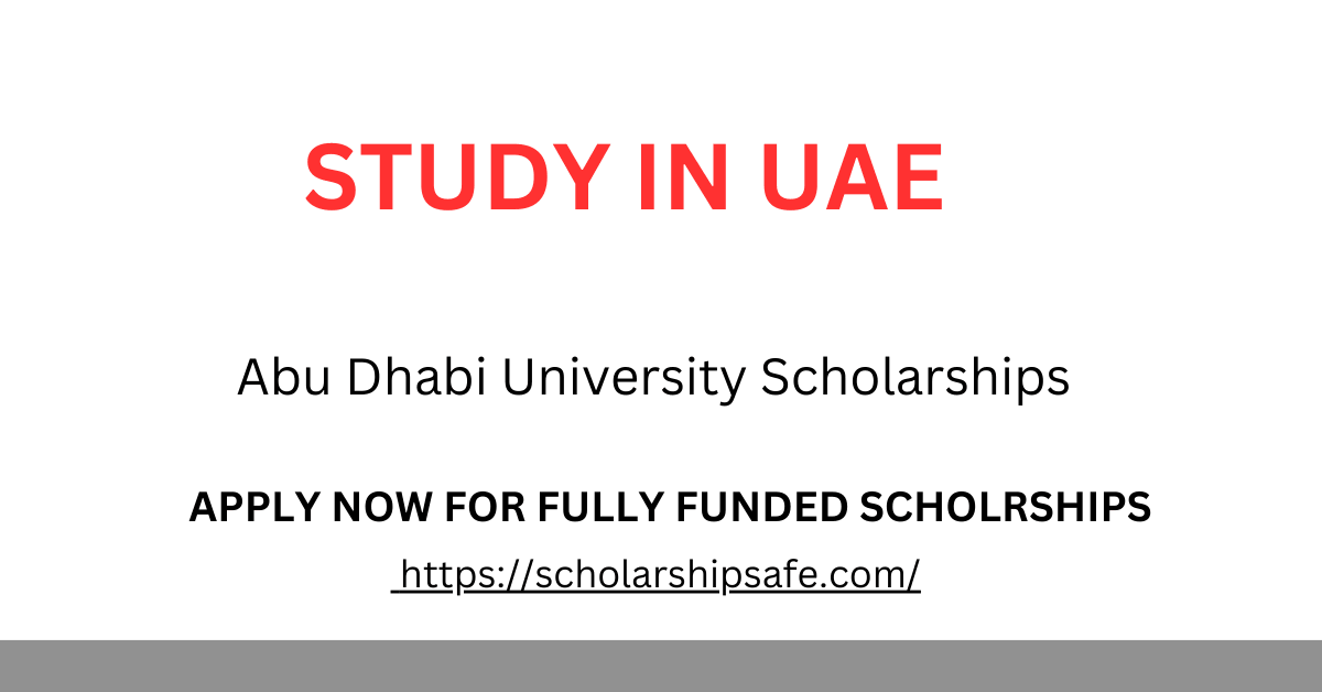 Abu Dhabi University Scholarships