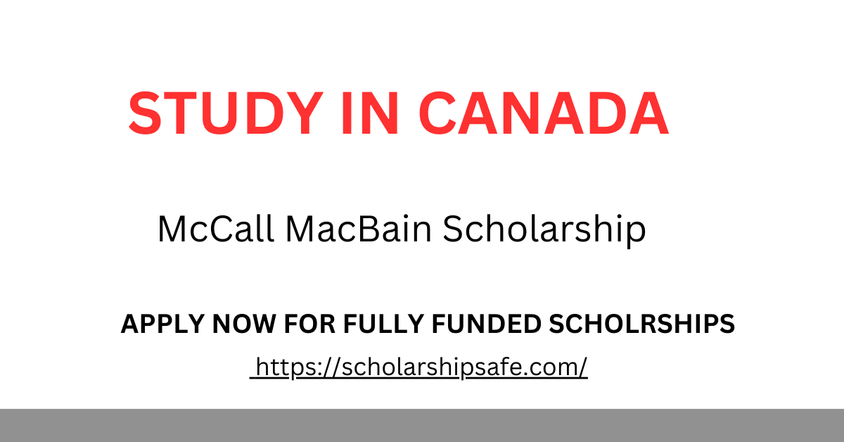 McCall MacBain Scholarship