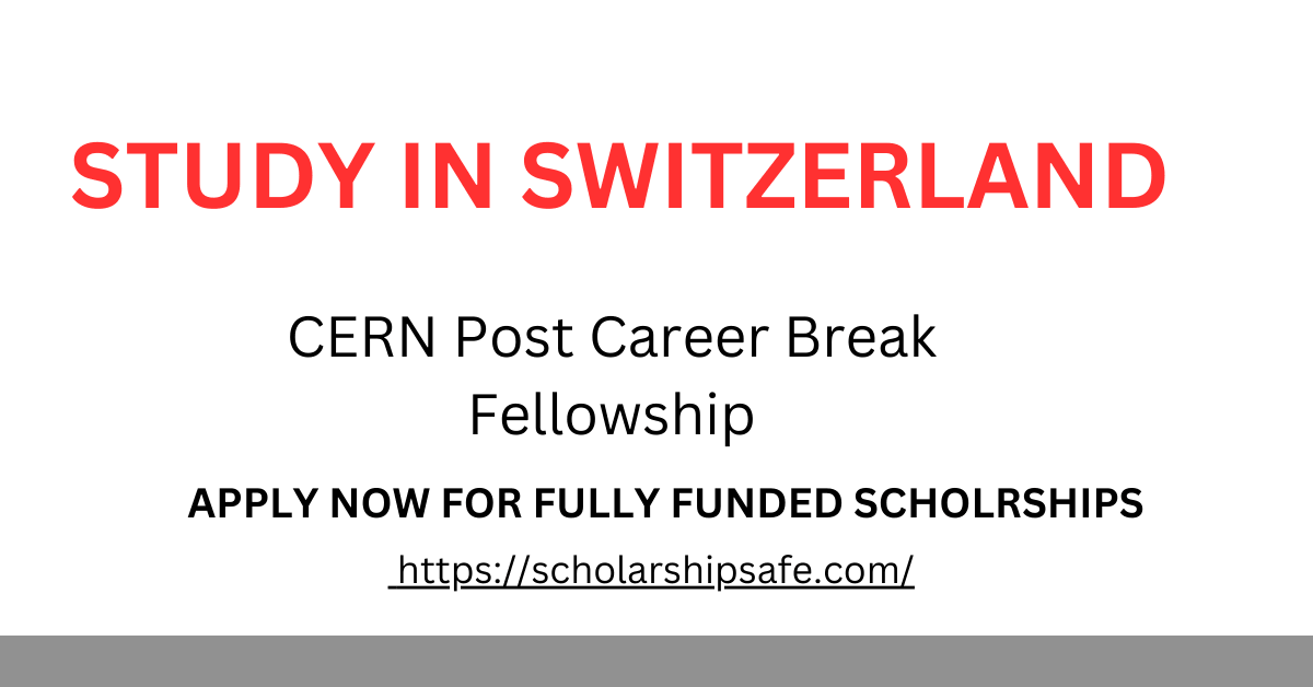 CERN Post Career Break Fellowship