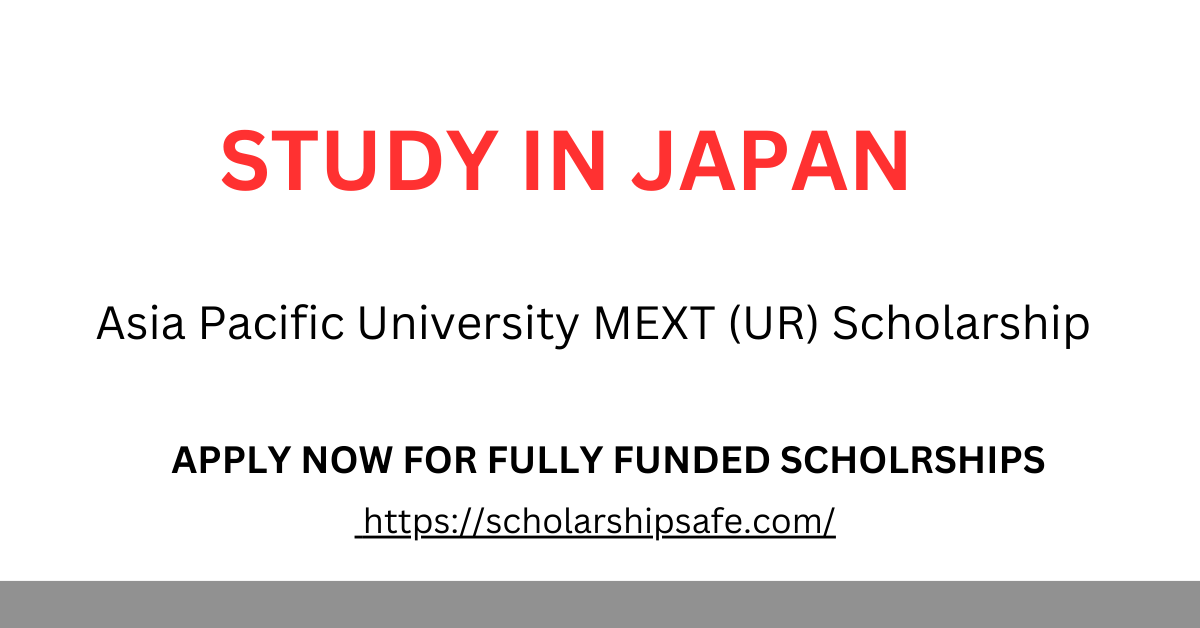 Asia Pacific University MEXT (UR) Scholarship