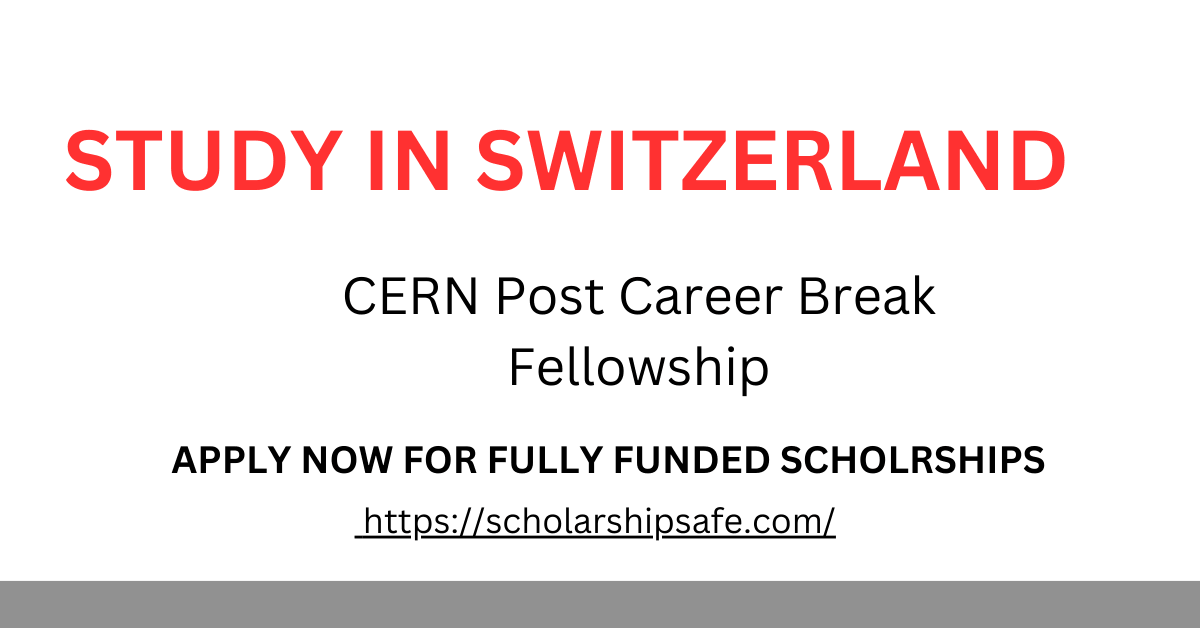 CERN Post Career Break Fellowship