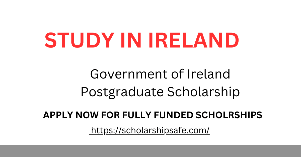 Government of Ireland Postgraduate Scholarship