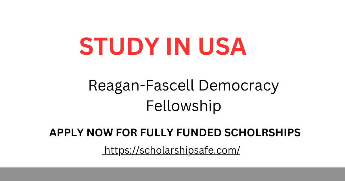 Reagan-Fascell Democracy Fellowship