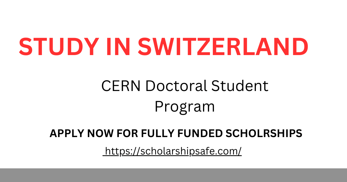 CERN Doctoral Student Program