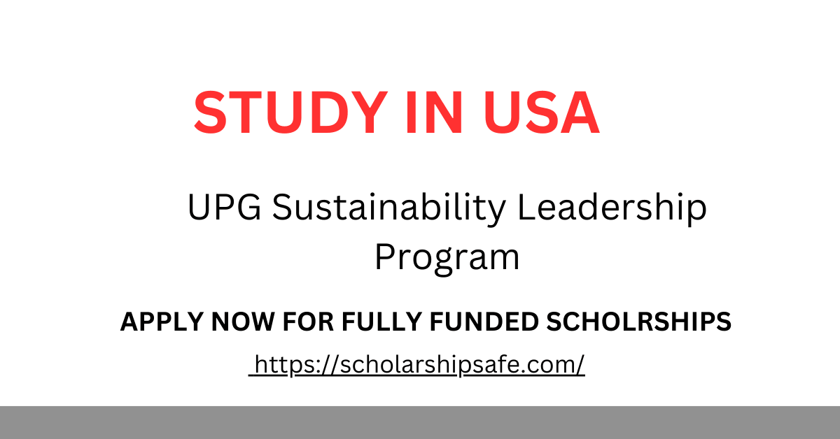 UPG Sustainability Leadership Program