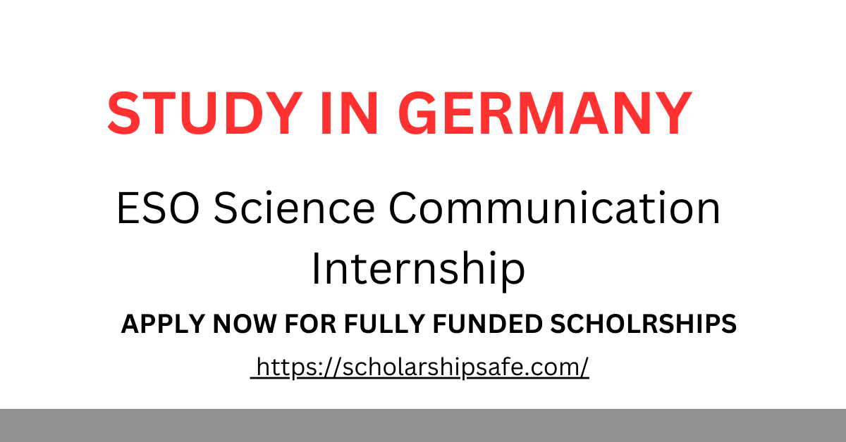 ESO Science Communication Internship