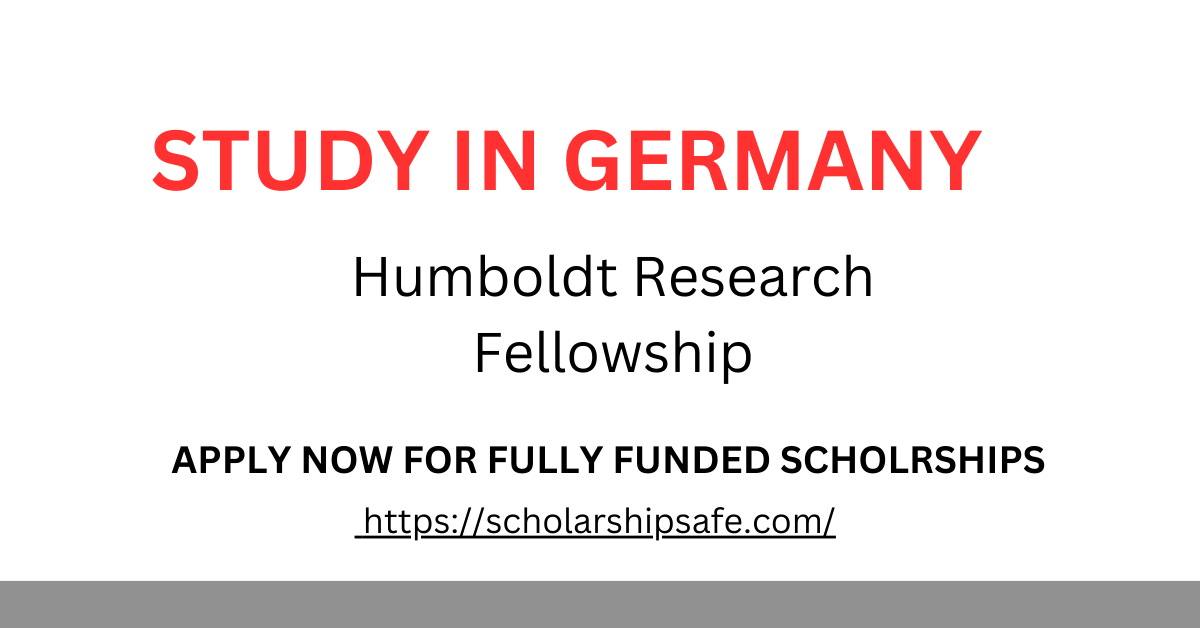 Humboldt Research Fellowship