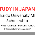 Hokkaido University MEXT Scholarship 2025 in Japan (Fully Funded)