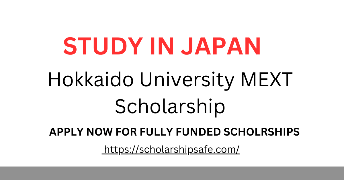 Hokkaido University MEXT Scholarship