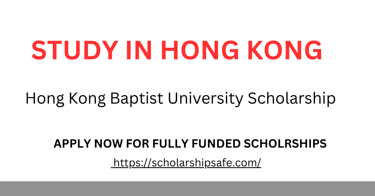 Hong Kong Baptist University Scholarship