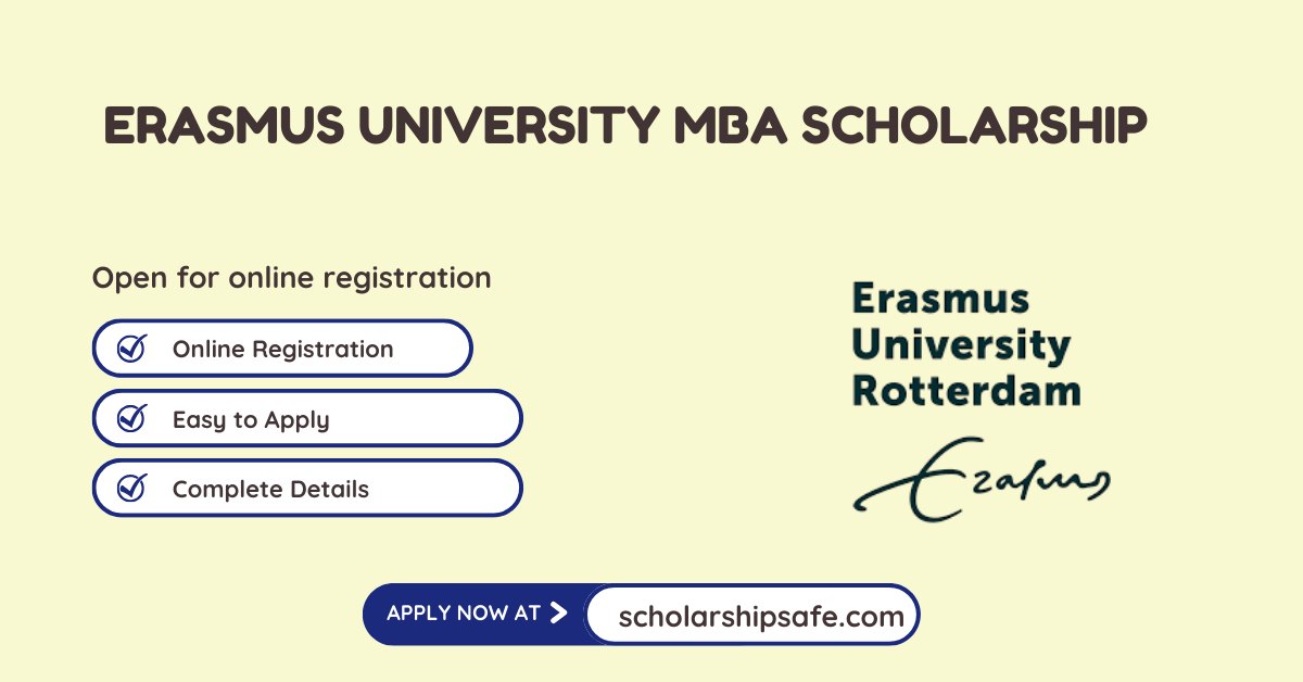 Erasmus University MBA Scholarship