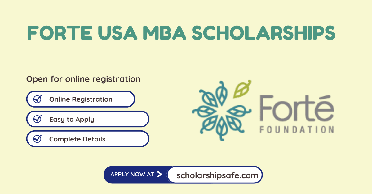 Forte USA MBA Scholarships