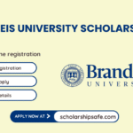 Fully Funded Brandeis University Scholarships 2025