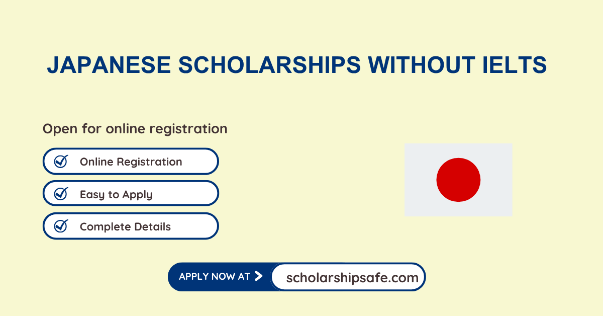 Japanese Scholarships Without IELTS
