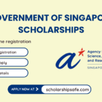 Government of Singapore Scholarships 2026 | SINGA Award
