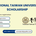 National Taiwan University Scholarship 2026 In Taiwan
